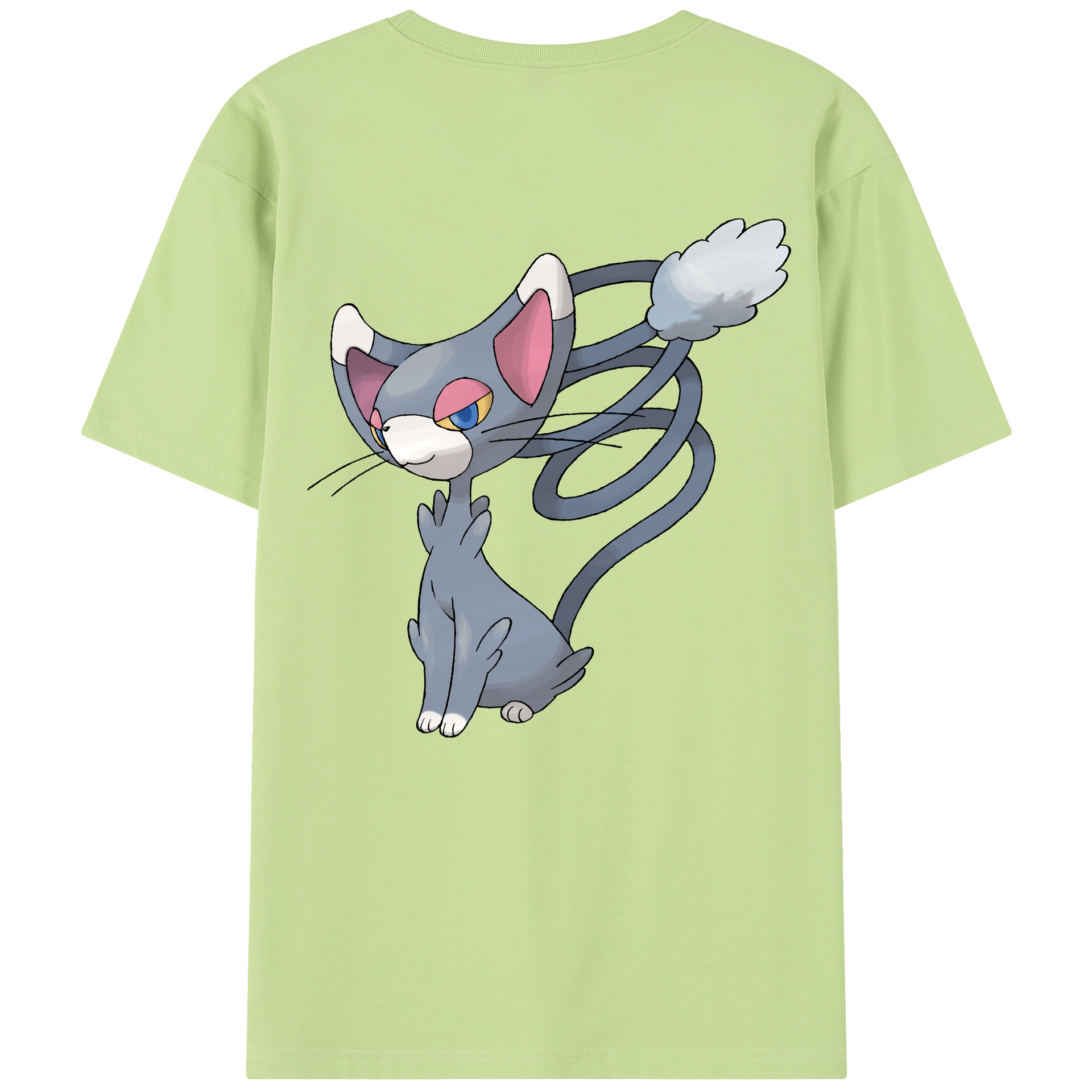 （画像用） ポケットモンスター Pokémon 綿100％半袖Tシャツ（背面プリント）